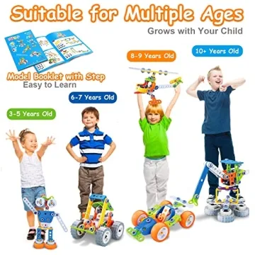 10-in-1 STEM Toys for Kids - Build, Learn, Create!