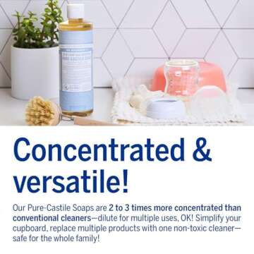 Dr. Bronner’s Baby Unscented Soap - Organic & Versatile