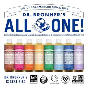 Dr. Bronner’s Baby Unscented Soap - Organic & Versatile