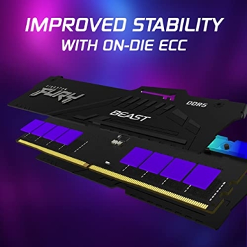 Kingston Fury 64GB DDR5 6000MT/s RGB Memory Kit