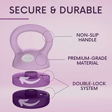 Polyfit Adjustable Kettlebell | Perfect for Home Workouts
