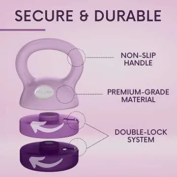 Polyfit Adjustable Kettlebell | Perfect for Home Workouts