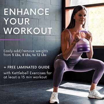 Polyfit Adjustable Kettlebell | Perfect for Home Workouts