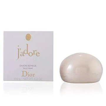 Christian Dior J'Adore Dior Silky Soap – Luxurious Lather & Long-lasting Fragrance for Women, 5.2 ...