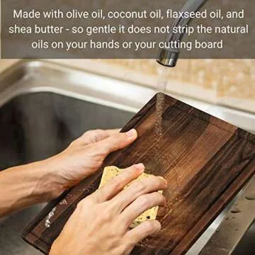 Virginia Boys Kitchens Cutting Board Soap for Wood Care