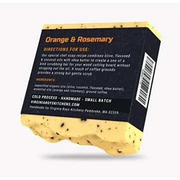 Virginia Boys Kitchens Cutting Board Soap for Wood Care