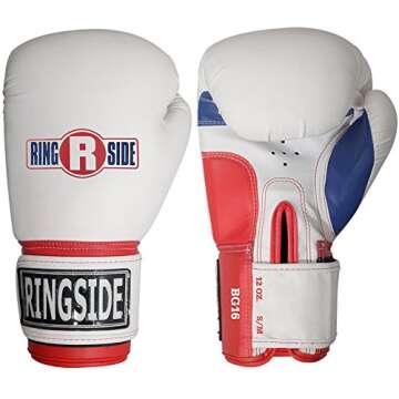 Ringside Pro Style Boxing Training Gloves for Kickboxing and MMA