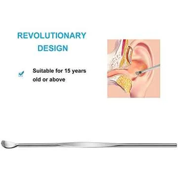 Efficient 10pcs Silver Ear Cleaner Tool Set for Hygiene