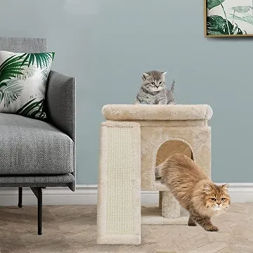 Cat Tree for Large Cats and Kittens – Beige