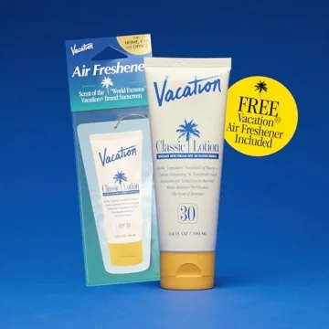 Vacation Classic SPF 30 Sunscreen & Air Freshener Bundle