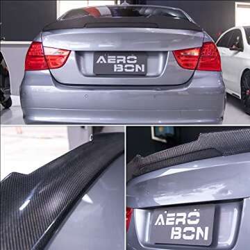 AeroBon Carbon Fiber Spoiler for 2005-2012 BMW 3-Series