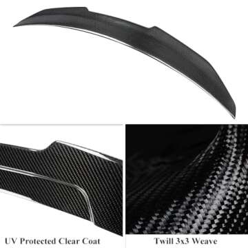 AeroBon Carbon Fiber Spoiler for 2005-2012 BMW 3-Series