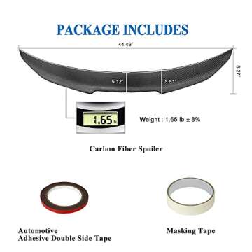 AeroBon Carbon Fiber Spoiler for 2005-2012 BMW 3-Series