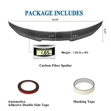 AeroBon Carbon Fiber Spoiler for 2005-2012 BMW 3-Series