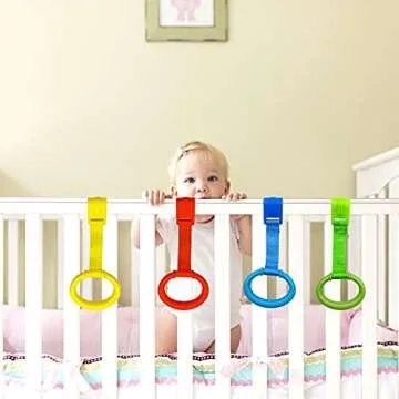 Codree Baby Playpen Pull Up Rings for Infant Development