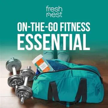 Fresh Nest Fitness Equipment Wipes for Yoga & Gyms - 75 Count