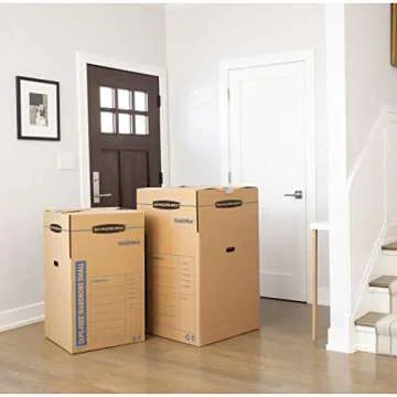 Bankers Box Tall Wardrobe Box 3 Pack for Easy Moving