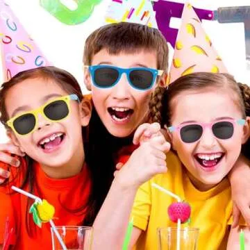 Cool Valentine's Day Sunglasses for Kids 12 Pack with Cards