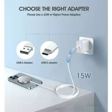 Magnetic Wireless Charger 15W for iPhone 15 Series