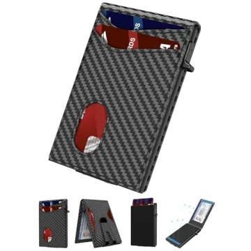 Sleek Slim Wallet for Men with RFID Protection | Gift Box