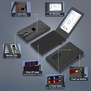 Sleek Slim Wallet for Men with RFID Protection | Gift Box