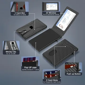 Sleek Slim Wallet for Men with RFID Protection | Gift Box