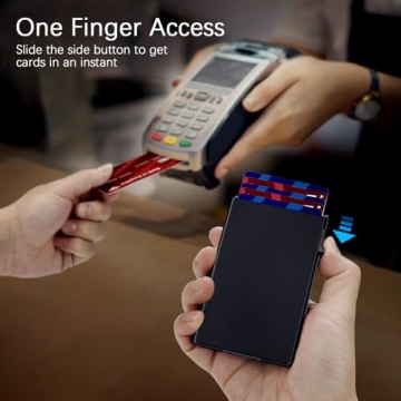 Sleek Slim Wallet for Men with RFID Protection | Gift Box