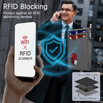 Sleek Slim Wallet for Men with RFID Protection | Gift Box
