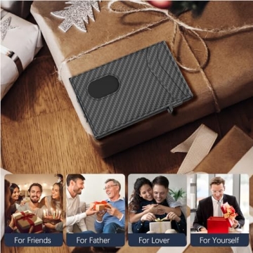 Sleek Slim Wallet for Men with RFID Protection | Gift Box