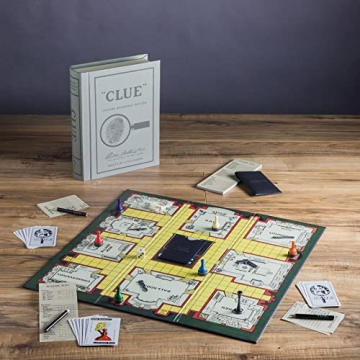 Elegant Clue Vintage Bookshelf Edition for Game Nights