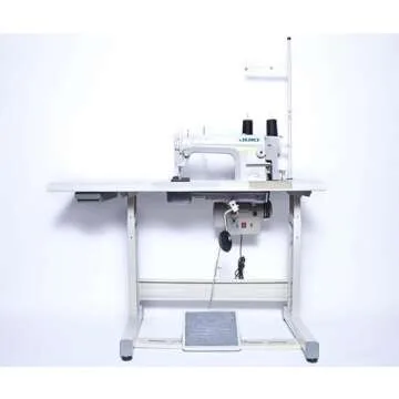 Industrial Sewing Machine Juki DDL-8700 with Ergonomic Chair + Servo Motor + Table Stand