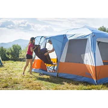 Eureka! Copper Canyon LX, 3 Season, Family and Car Camping Tent (8 Person)