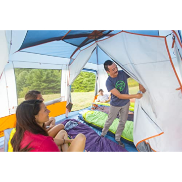 Eureka! Copper Canyon LX, 3 Season, Family and Car Camping Tent (8 Person)