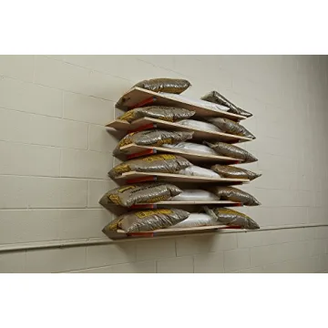 Bora Wood Organizer with 6-Level Wall Mount – Heavy Duty Storage