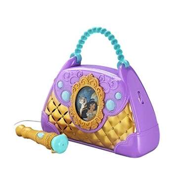Disney Aladdin Sing Along Boombox with Real Microphone for Kids