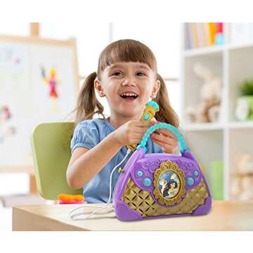 Disney Aladdin Sing Along Boombox with Microphone for Kids