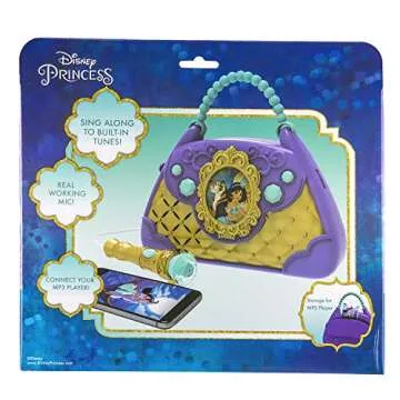 Disney Aladdin Sing Along Boombox with Microphone for Kids