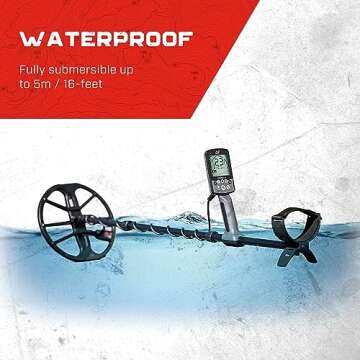 MINELAB Equinox 700 Multi-Frequency Collapsible Metal Detector for Adults with EQX 11" Waterproof Double-D Coil & Wireless Headphones (Option for 4 Single Frequencies, 3 Detect Modes)