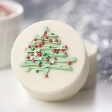Christmas Edible Sprinkles 4 Pack for Holiday Baking