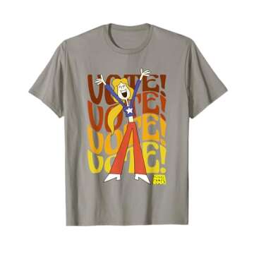 Schoolhouse Rock! Sarah Suffrage Vintage Vote Vintage T-Shirt