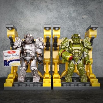 MEGA Fallout T-60 Power Armor Collection - 5 Figures and Accessories