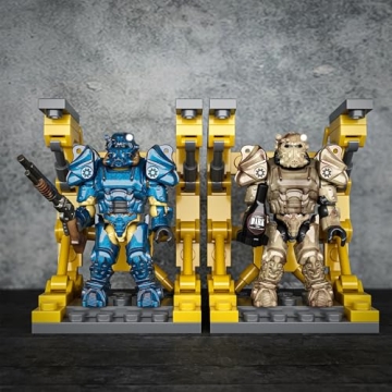 MEGA Fallout T-60 Power Armor Collection - 5 Figures and Accessories