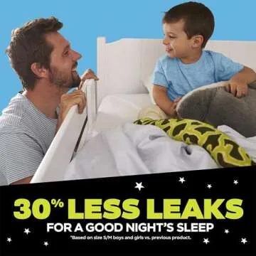 Ninjamas Bedwetting Underwear, Size S/M, 88 Count