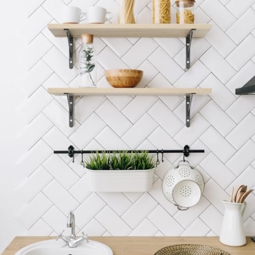 Stylish Kaboon 36 Inch Floating Shelves Set of 2