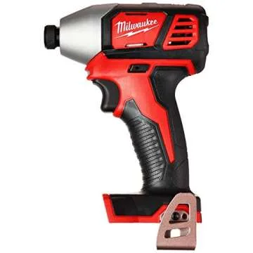Milwaukee 2656-20 M18 18V 1/4 Inch Lithium Ion Hex Impact Driver with 1,500 Inch Pounds of Torque an...