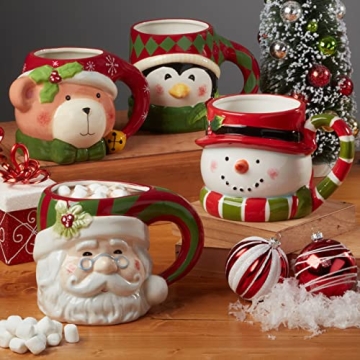 Certified International Holiday Mug Set for Festive Cheer