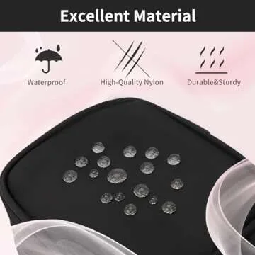 XIAOLER Small Makeup Pouch - Durable Travel Cosmetic Bag