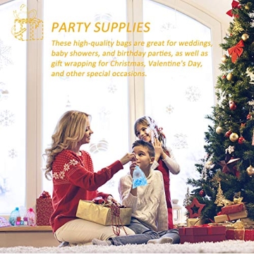 Elegant Angooni Organza Gift Bags - 100PCS for All Occasions