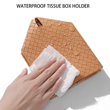 Elegant Zoocatia PU Leather Tissue Box Cover Online