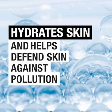 Neutrogena Invisible Daily Defense Face Sunscreen + Hydrating Serum with Broad Spectrum SPF 60 & Antioxidants to Help Skin Glow, Oil-Free, Fragrance Free, 1.7 fl. oz